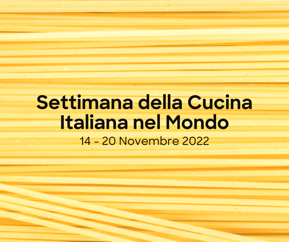 Settimana della Cucina Italiana nel Mondo 2022